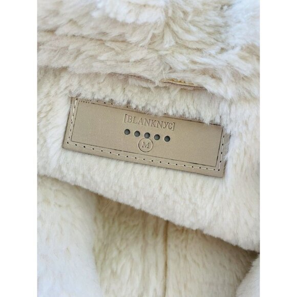 Blank NYC Cream Shearling Vest - Picture 4 of 5